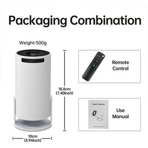 HD Wireless Mini Projector 720p Android 11 Portable