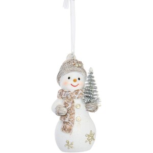 Winter Scandi Hanging Snowman Decoration