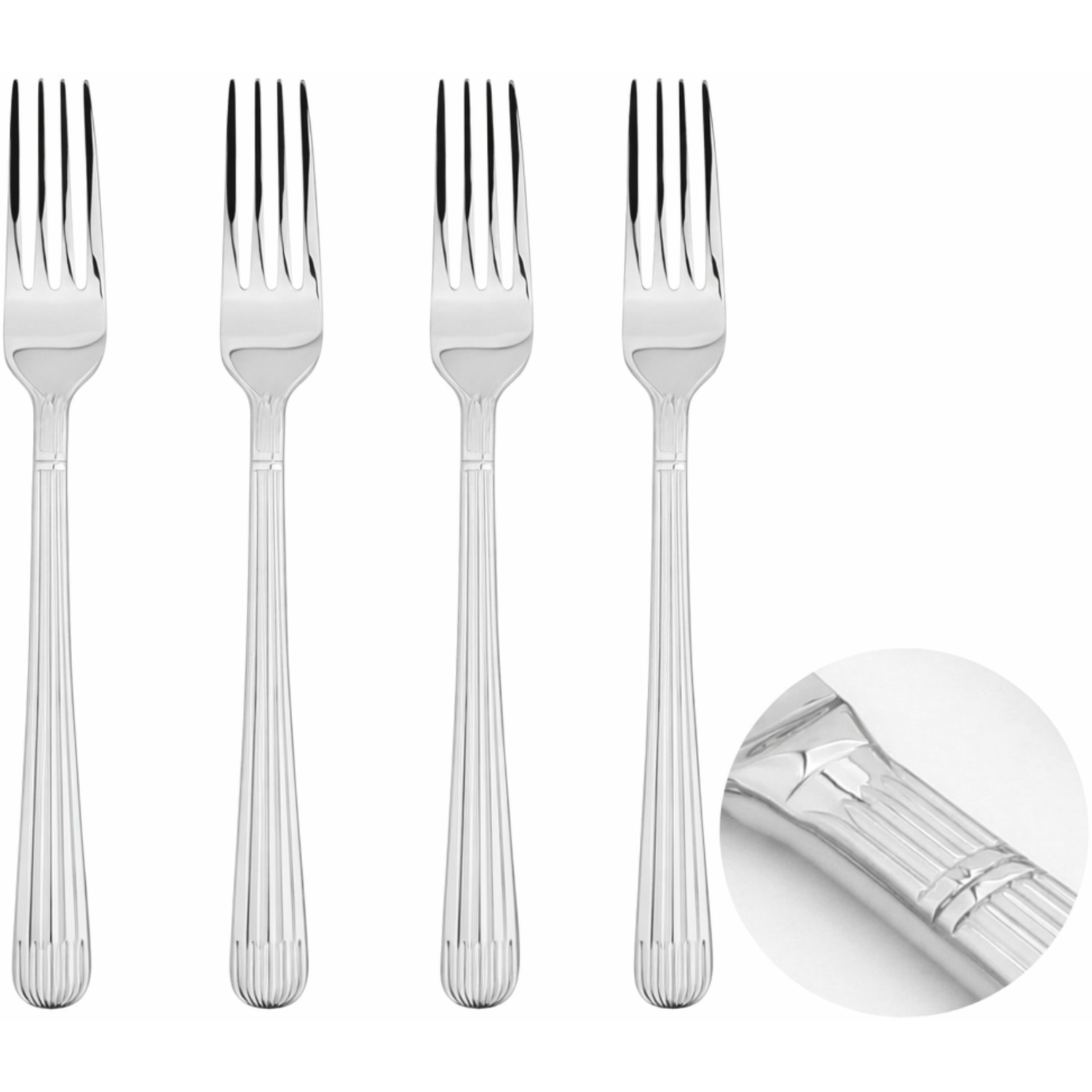 Image of Cutlery Sets Stainless Steel 18/8 Fork&hellip;