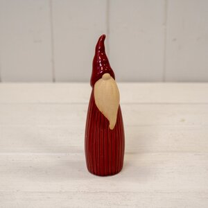 Charming Medium Red Ceramic Slim Gonk