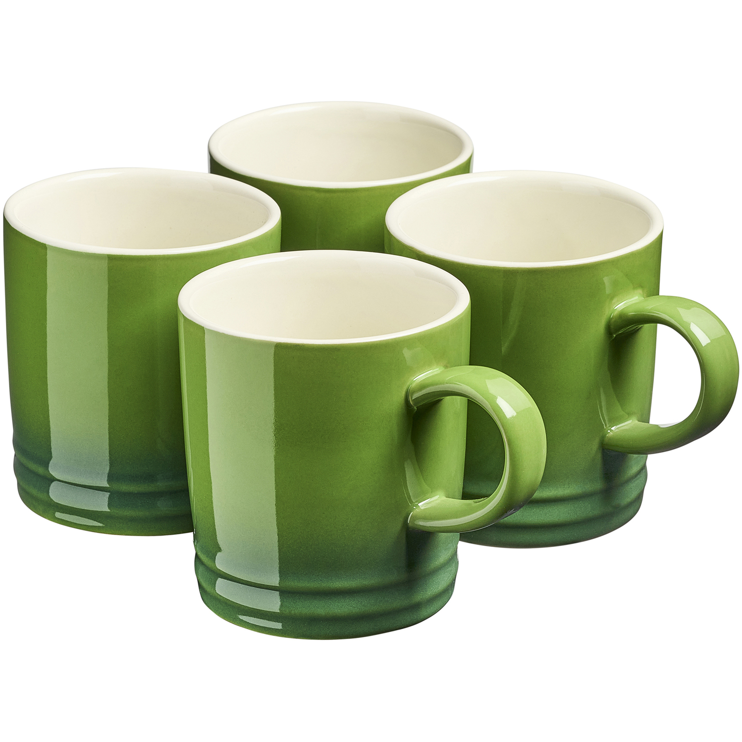 Cooks Professional Green 4 Piece Midi Coffee Mug Set | 240Ml | - Image 4