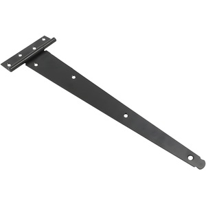 Dzina Pair of Medium Duty Tee Hinge in Black - Sizes 250mm-450mm