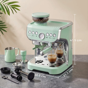 Light Green HOMCOM Espresso Machine Good Housekeeping Institute Approved shot 18196369