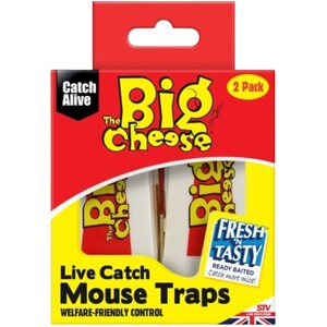 Live Catch Mouse Trap  Twin Pack