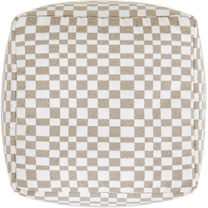 icon Amara Checkerboard Square Footstool