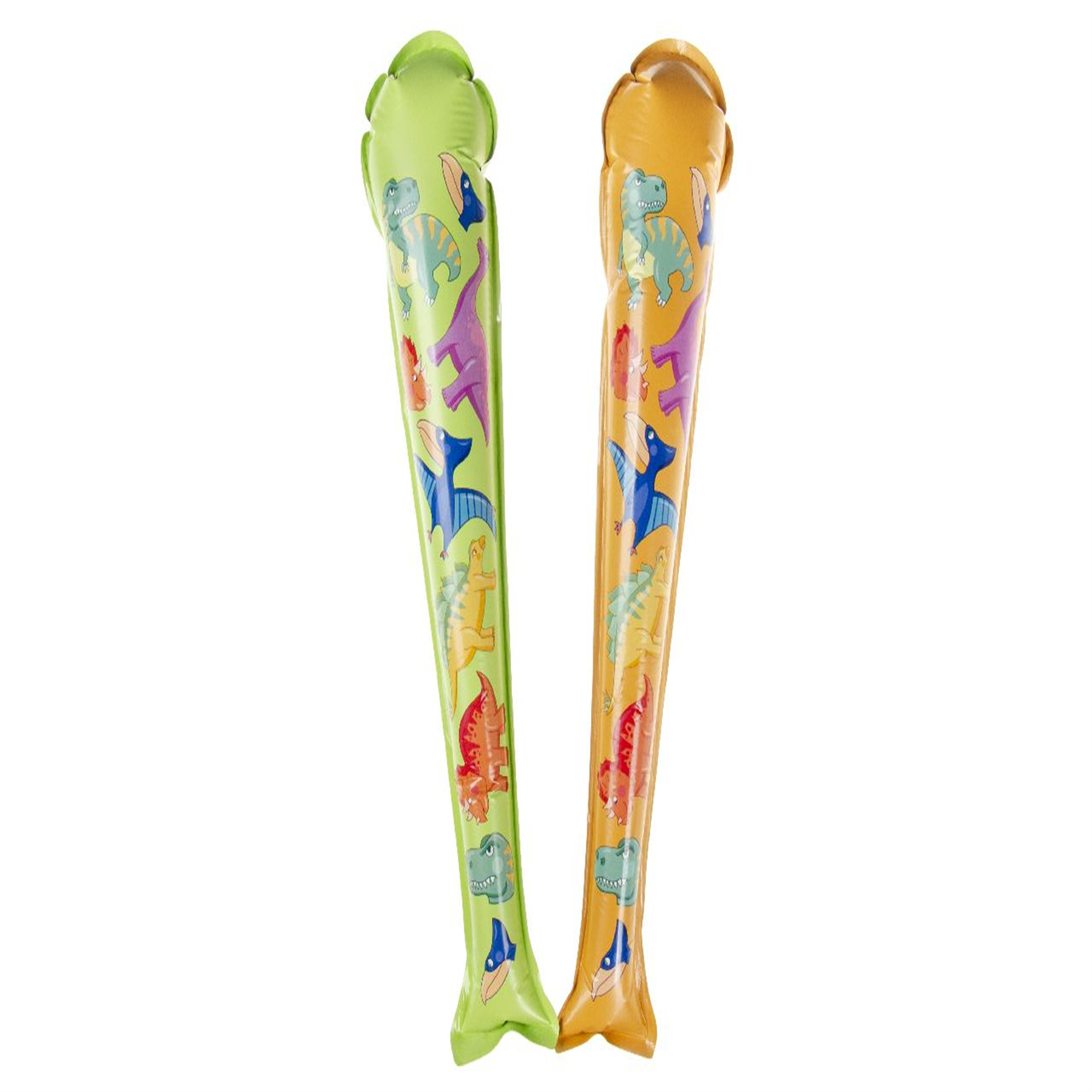 Lg-Imports Single Dinosaur Print Self-Inflating Bat - White