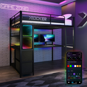 X Rocker Battlebunk XL Infinity RGB with App-Controlled LED Lights