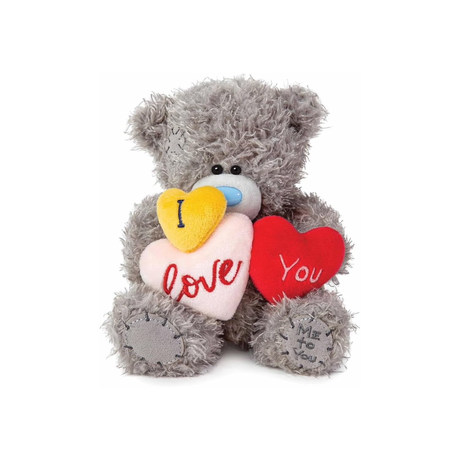 Me To You Bear 7" I Love You Hearts - Grey - Image 2