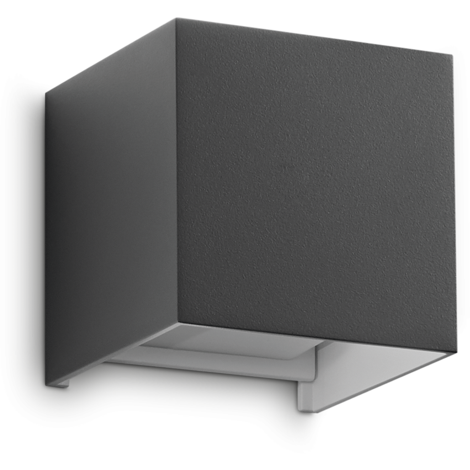 Ideal Lux Lighting Atom Wall Light Black D - Black