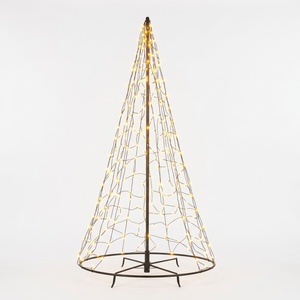 Pegdev Pre Lit Twinkling Christmas Tree 1.8m with Copper Gold LEDs