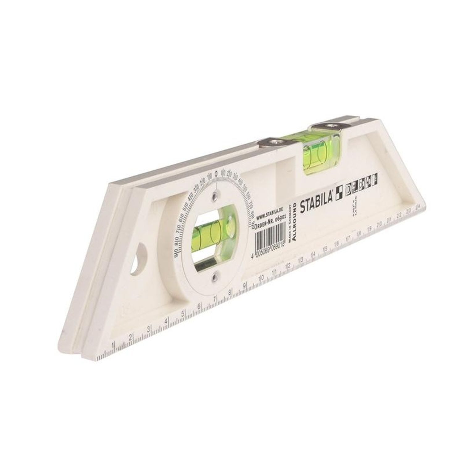 Stabila 104 Level + Angle Device 25Cm A - Multi Colour