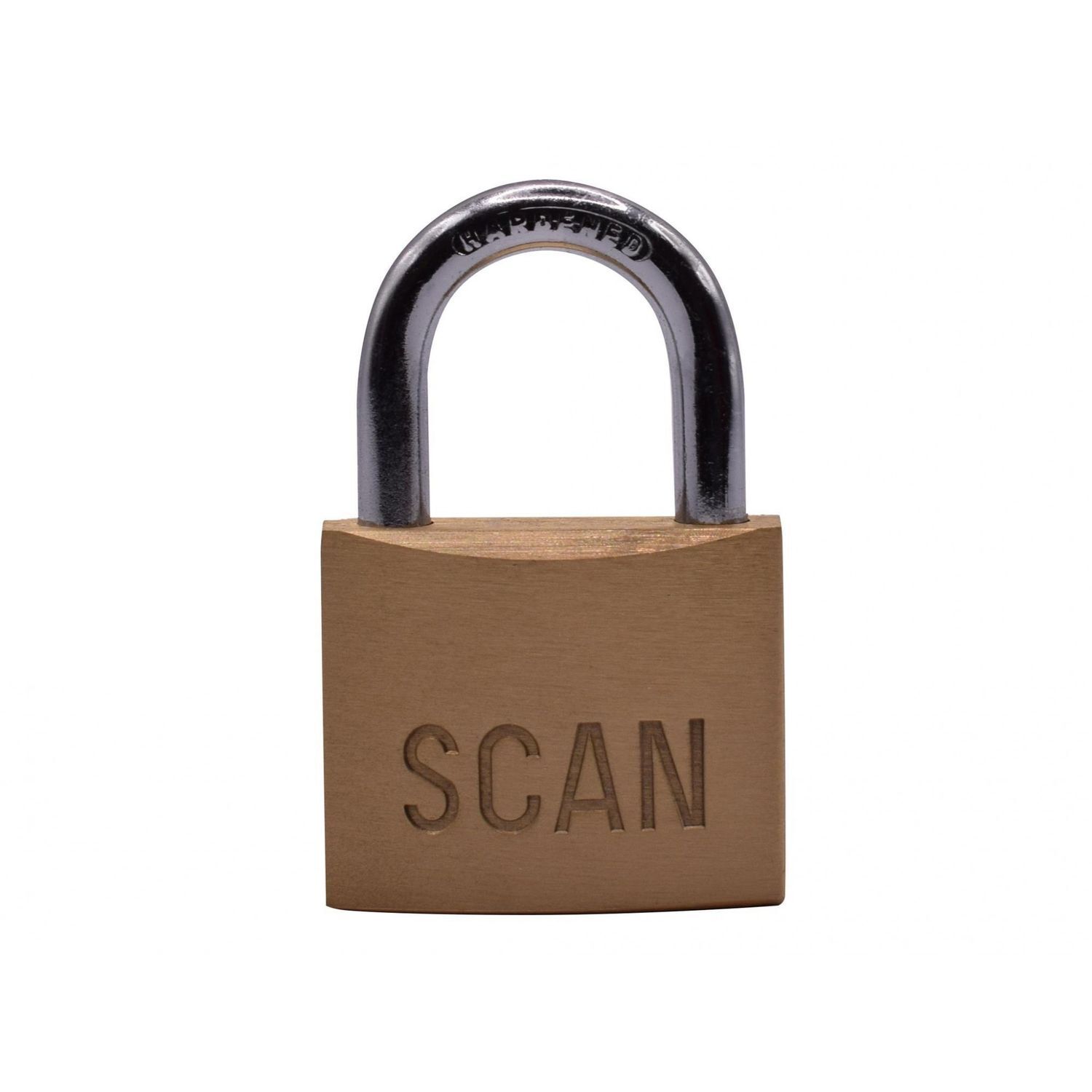 Scan Brass Padlocks D - Multi Colour