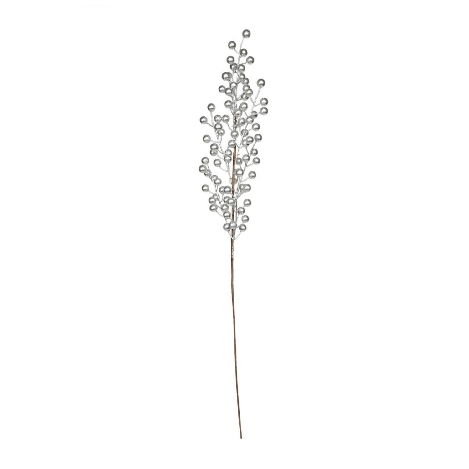  - Berry Stem H80Cm 2 PackSilver - Image 3