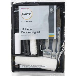 Harris Essentials 11 Piece Painting Decorating Kit