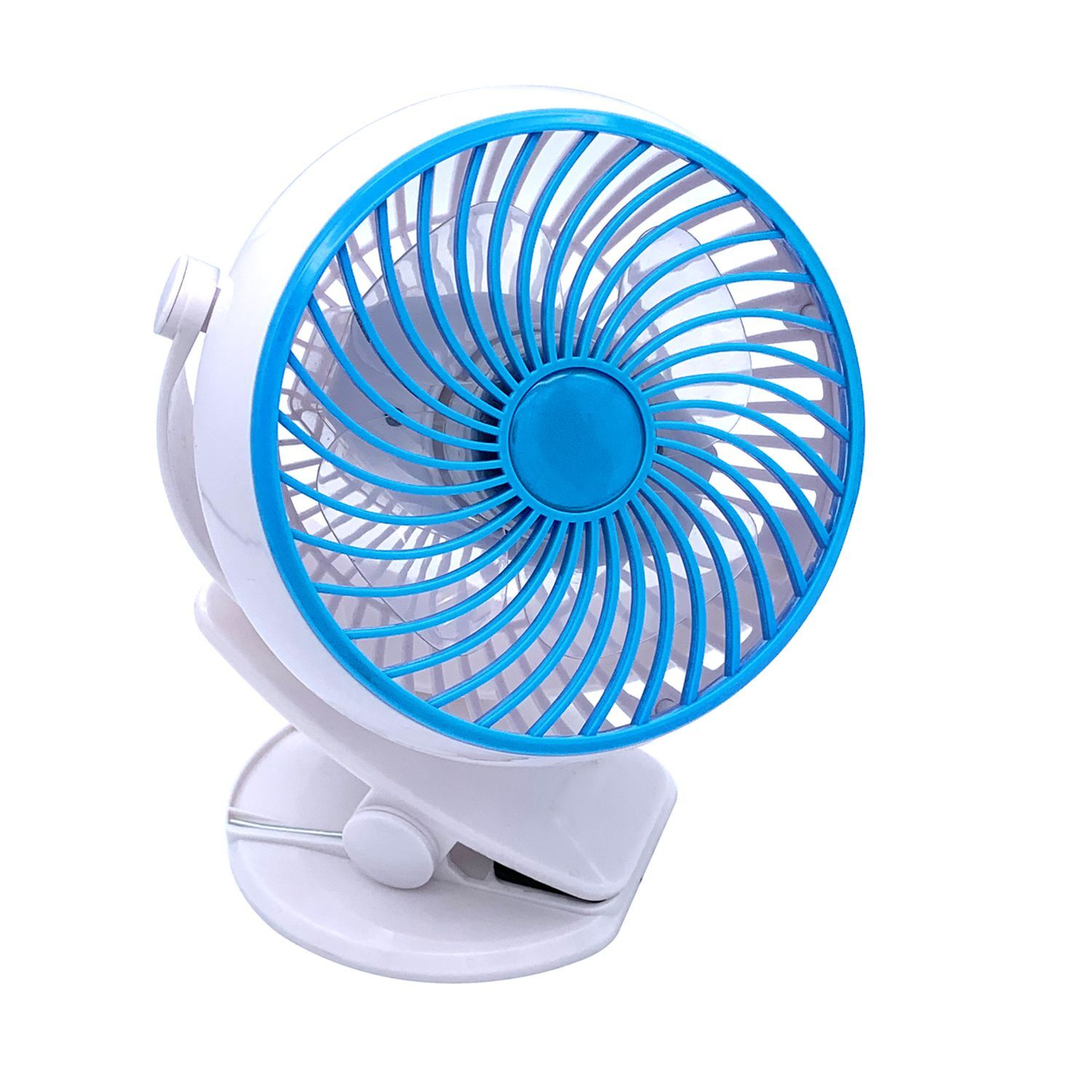 JML Chillmax Go Fan - White - Portable - Rechargeable - 360 Degree Smart-Spin - Adjustable Speed - Image 2