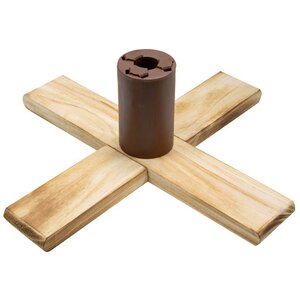 Christmas Tree World Adjustable Wooden Alternative Tree Stand