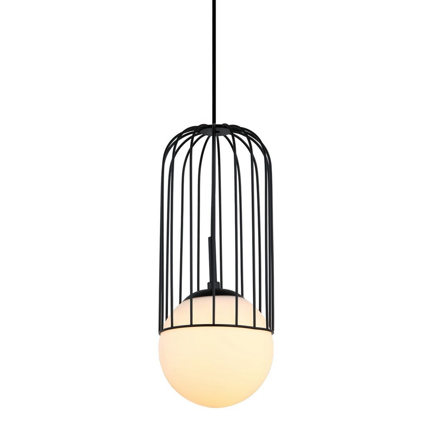 Italux Lighting Modern Pendant Light Black N - Black