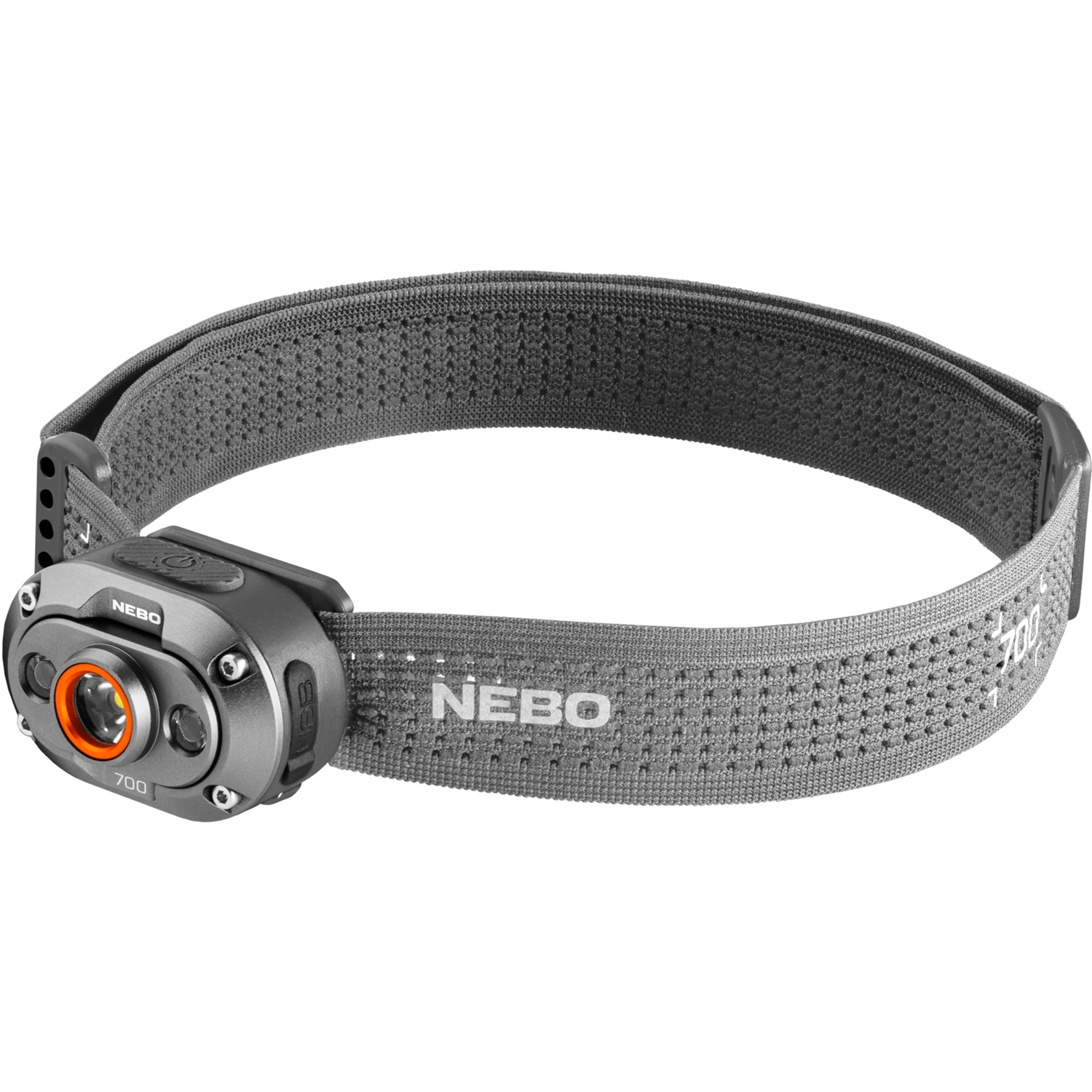 NEBO Mycro 700 – 700 Lumen Rechargeable Head Torch & Headlamp, Red/Green | 700-lumen headlamp & head torch, red & green night vision, 130° tilt, cap-light conversion, USB-C – IPX4 - Image 2