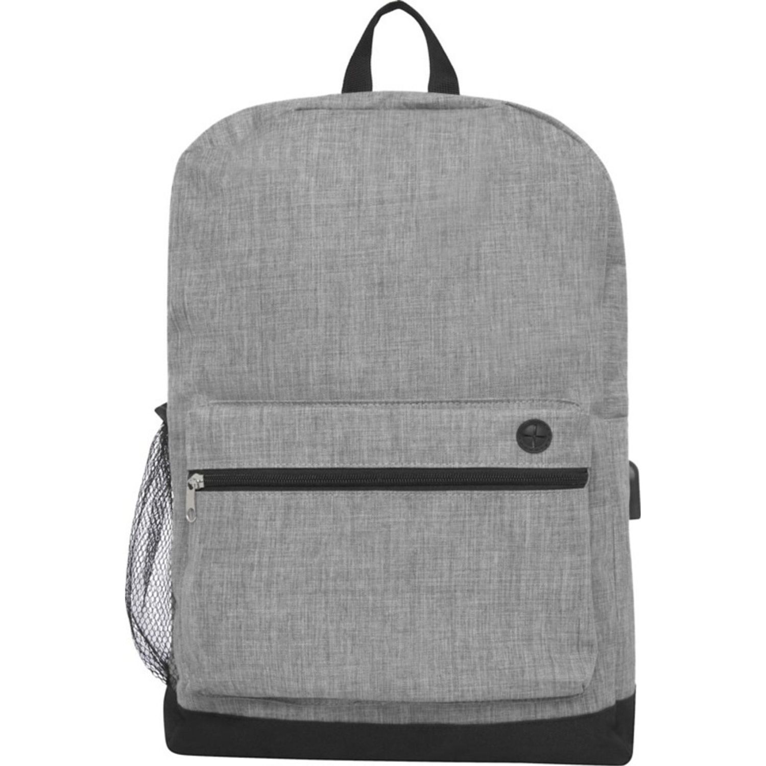 Bullet Hoss Laptop Bag - Light Grey Heather
