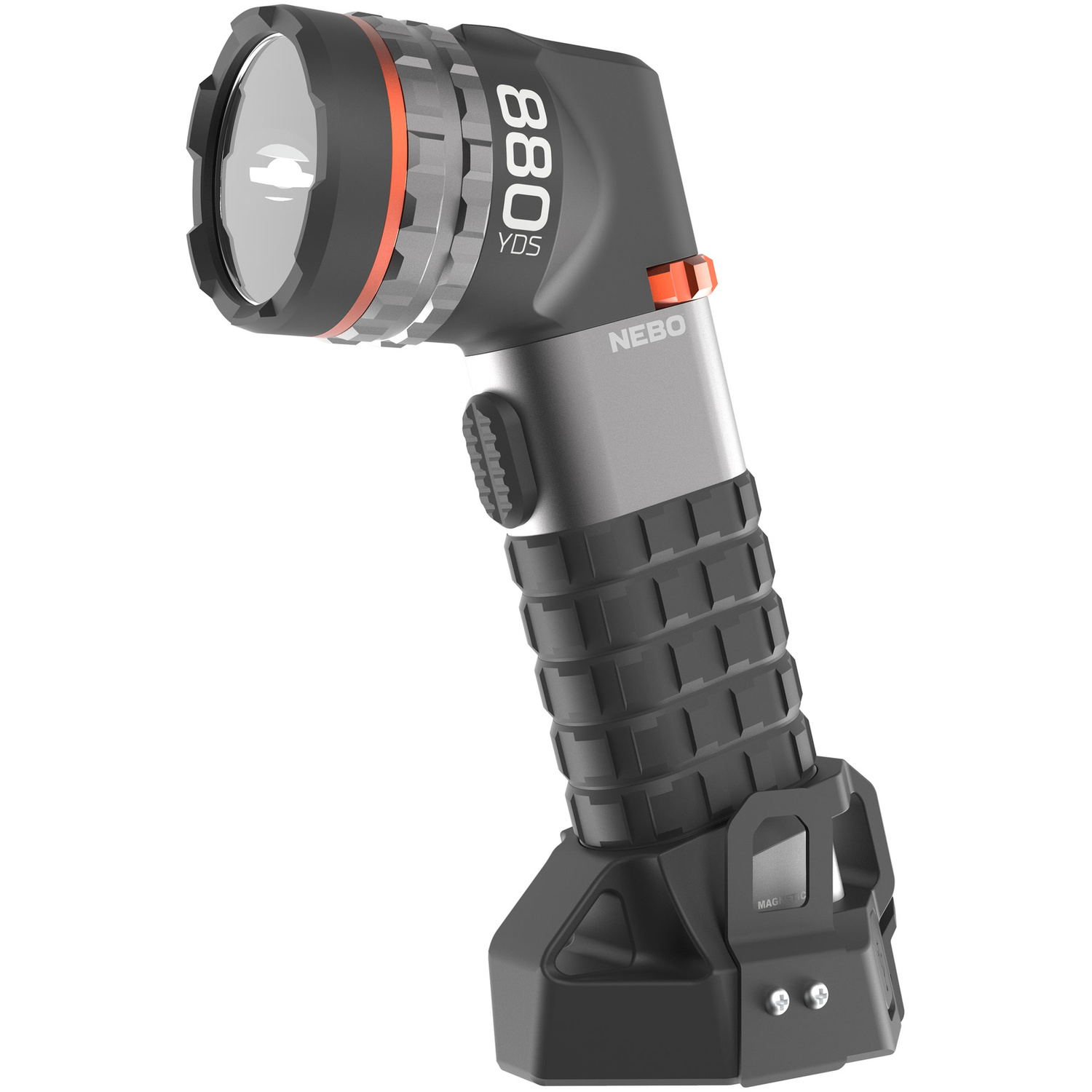 Nebo Black And Silver Luxtreme Sl50 Spotlight - Rechargeable Torch With Ultra Long 1/2 Mile Beam Distance - Flashlight With Usb Charging Cable Included - Image 4