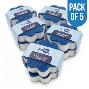 Fresh Fettle Cleaning Splatter Sponges Pack of 5
