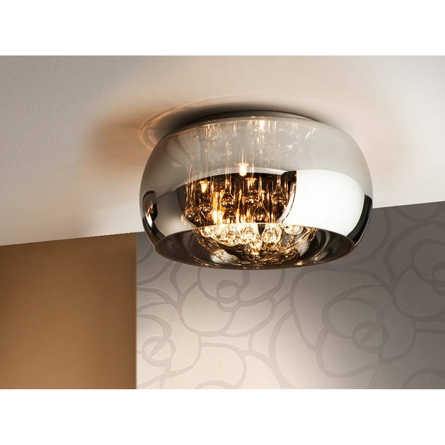 Schuller Valencia Argos Led Ceiling Light With Crystals, Ø 40 Cm - Image 2