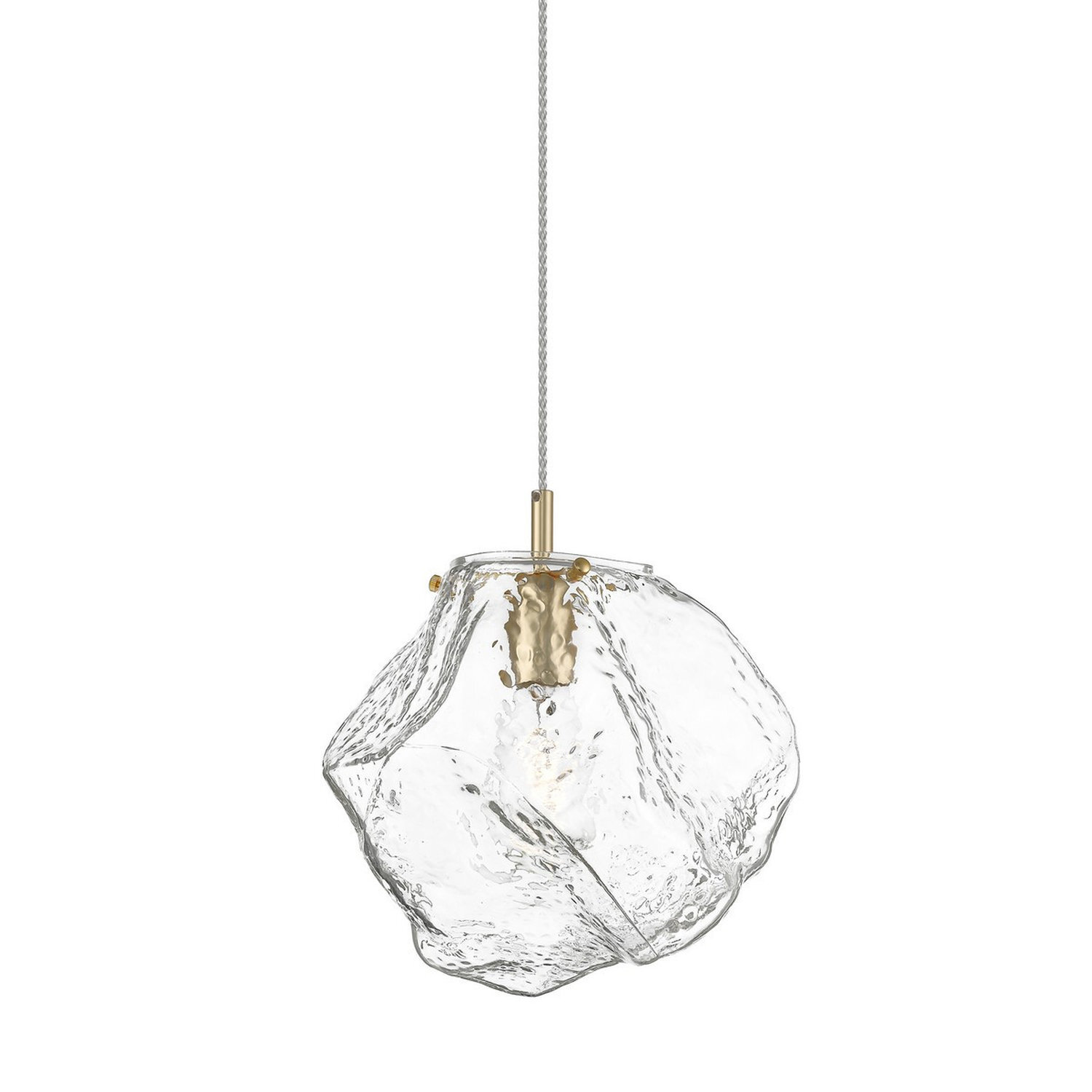 Zumaline Lighting Rock Pendant Light Gold