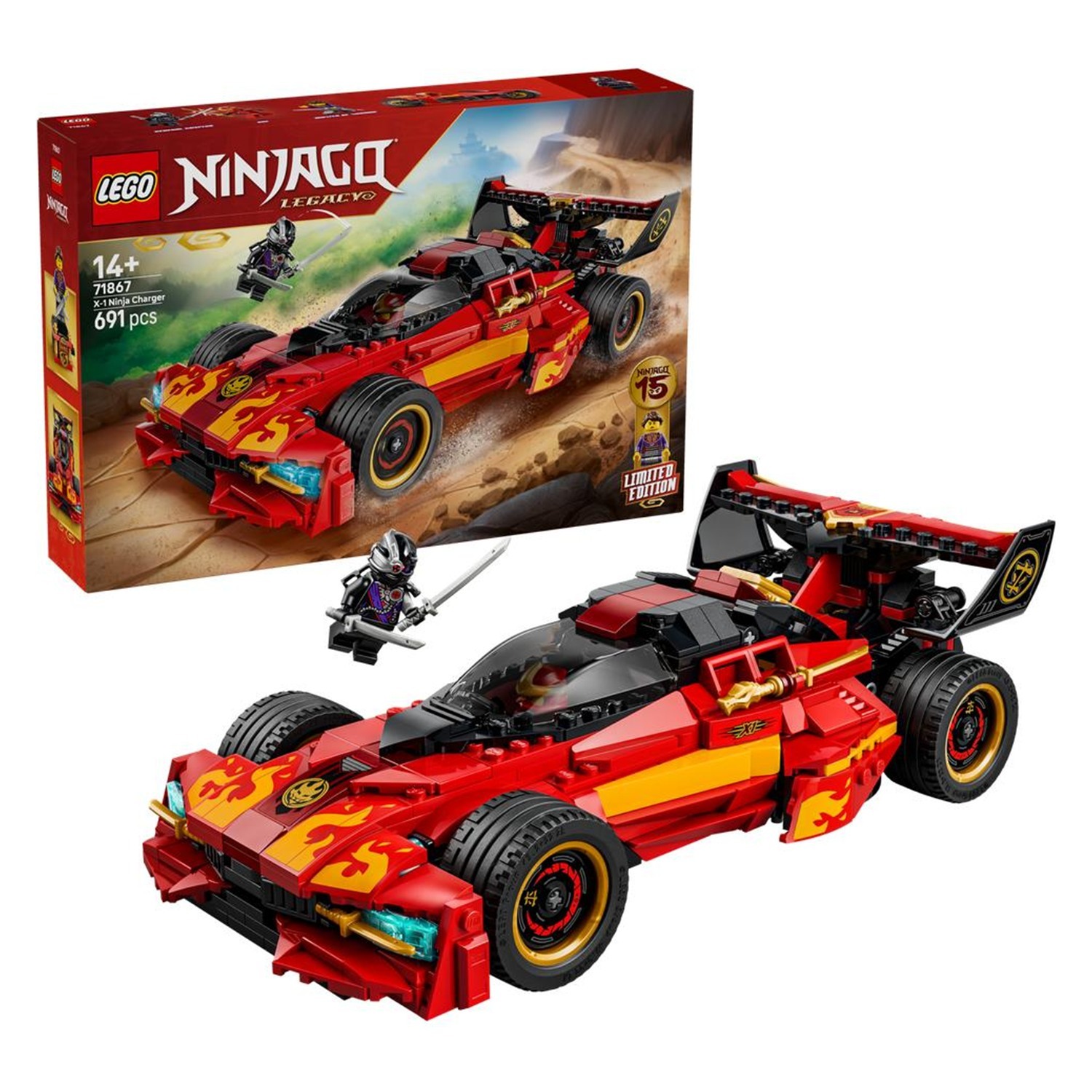 Lego Ninjago 71867 X-1 Ninja Charger 15Th Anniversary - Image 13
