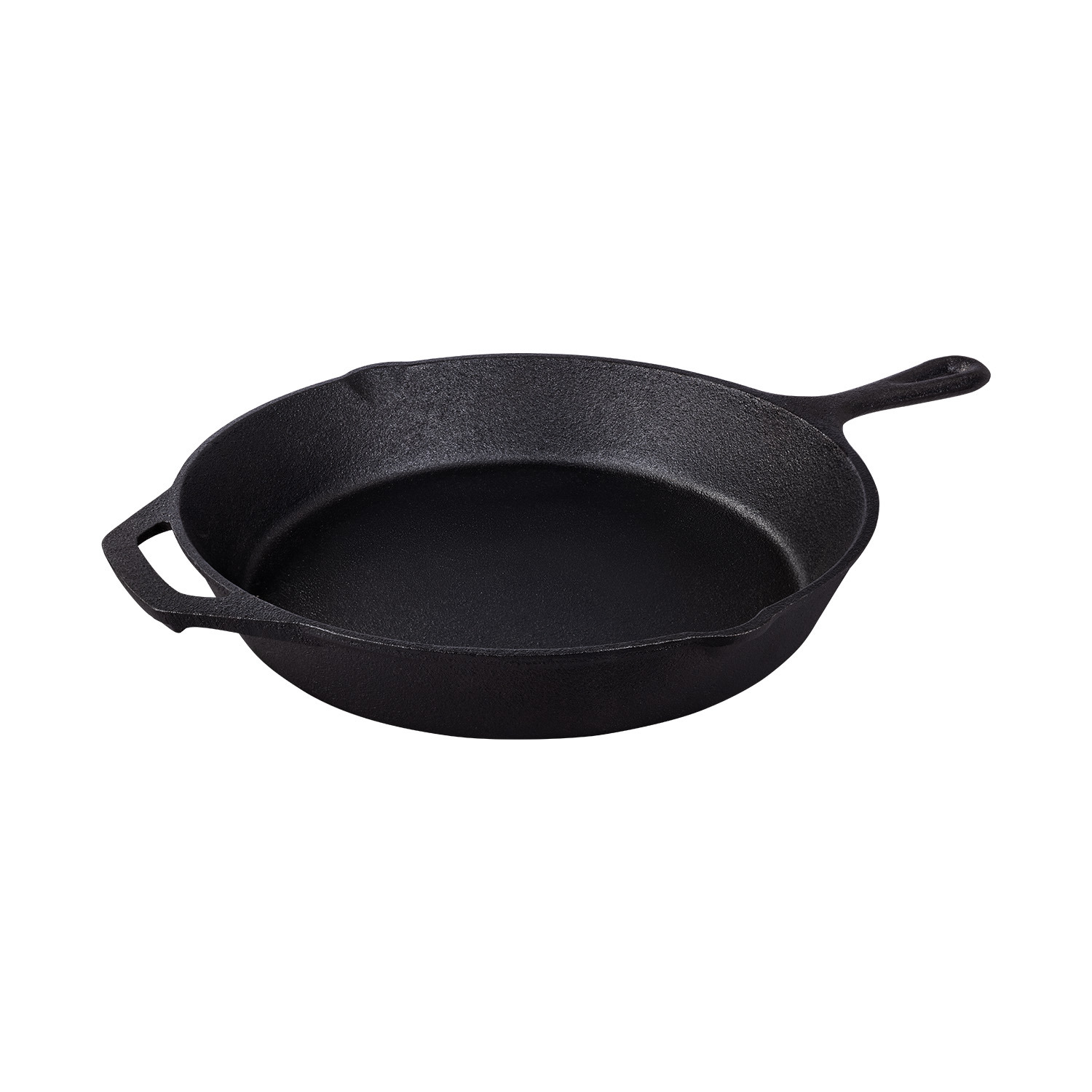 Image of Tramontina Skillet Pan Pre-seasoned Cast Iron - Black / 30cm