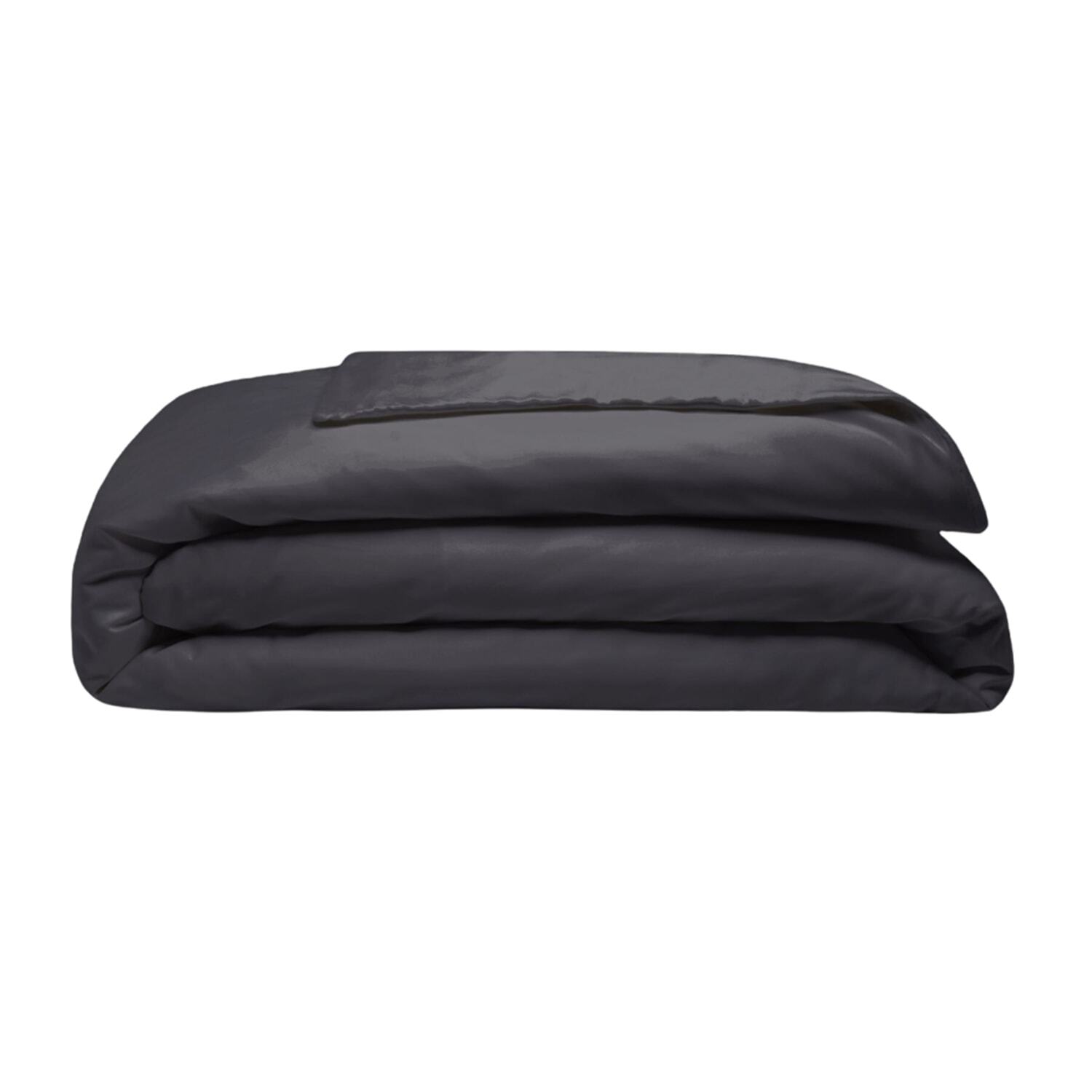 200 Thread Count Egyptian Blend Duvet Cover - BM102 - Black / Superking