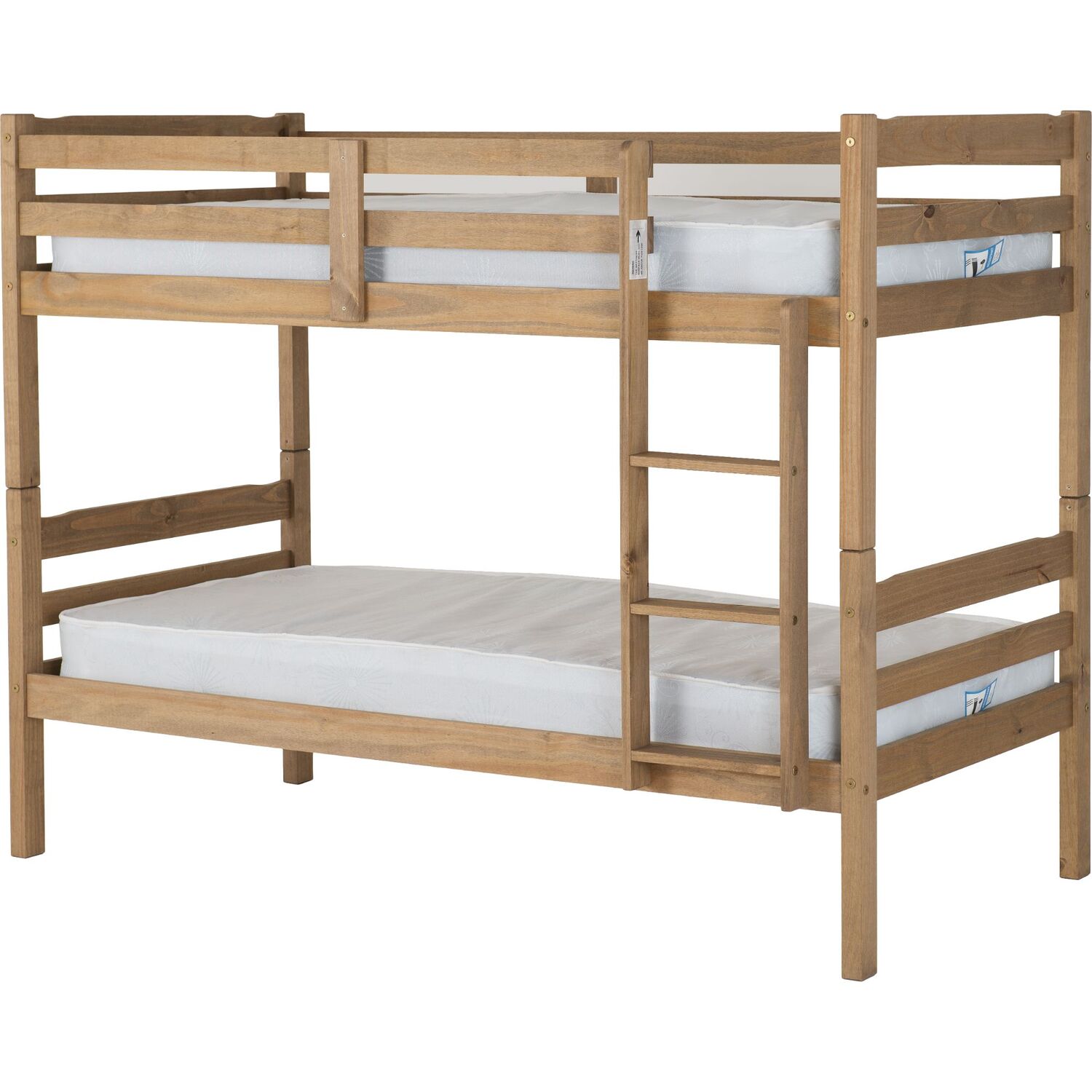 Panama 3 Bunk Bed - Natural Wax