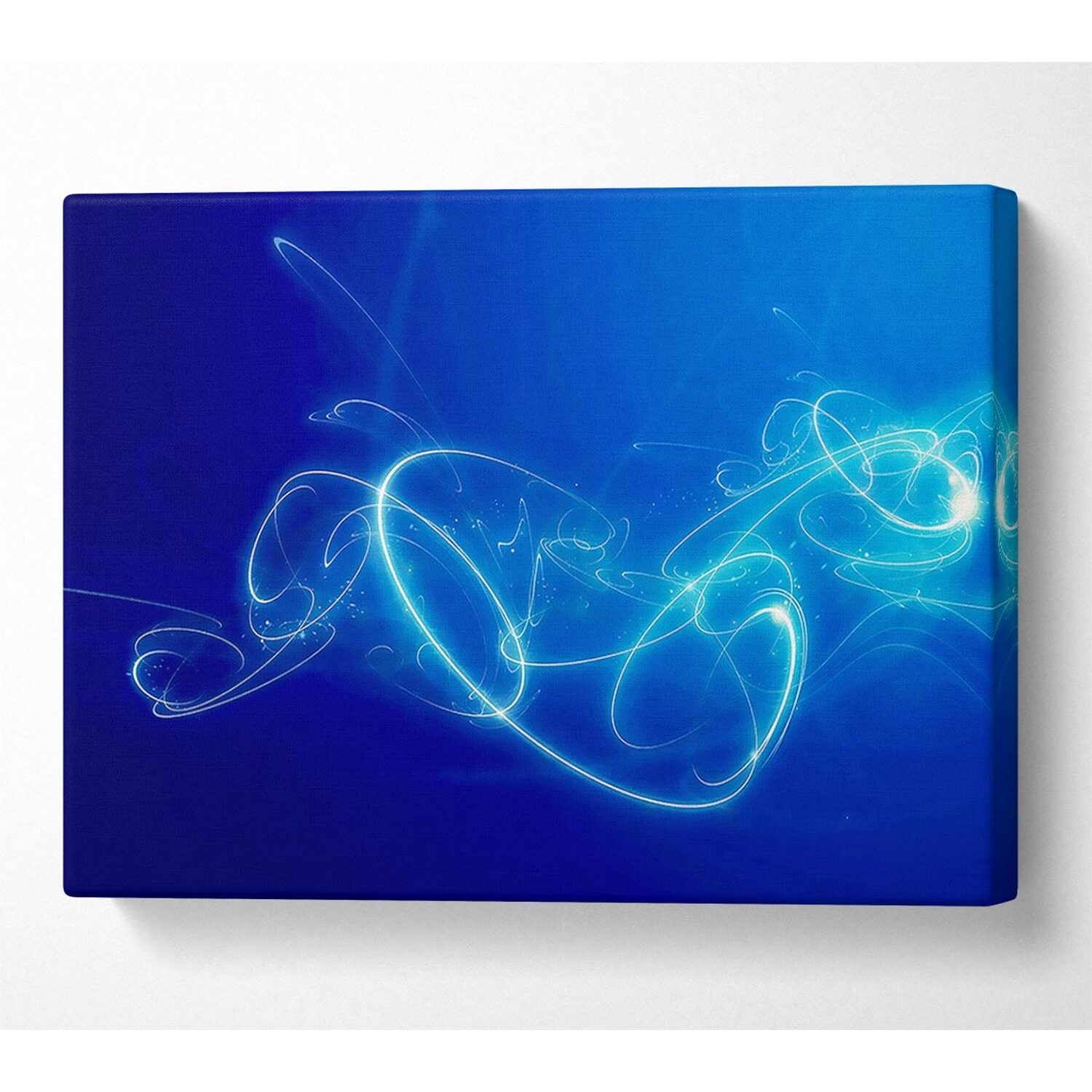 Wallart-Direct - Light Fantastic Canvas Print Wall Art - Yellow / 101.6cm thumbnail