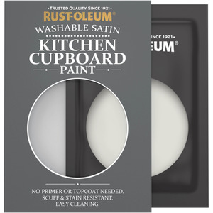 Rust-Oleum Kitchen Cupboard Satin Finish Tester Sachet - Mocha 10ml