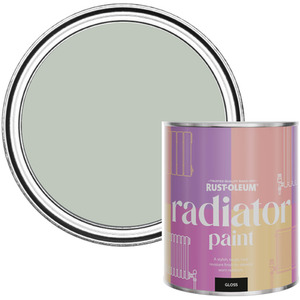 Rust-Oleum Radiator Paint in Gloss Finish - Chalk Green 750ml