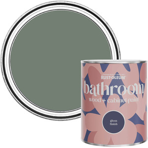 Rust-Oleum Bathroom Wood  Cabinet Paint in Gloss Finish - Serenity 750ml