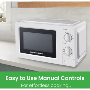 Hamilton Beach 20L Standard White Microwave