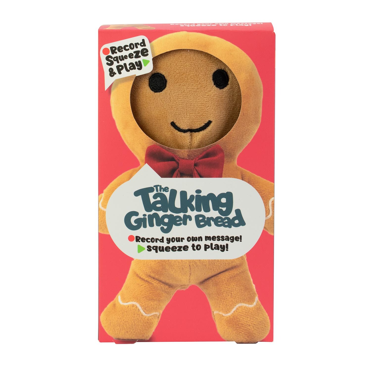 Image of Talking Gingerbread Man - Brown