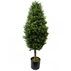 Buxus Ball Cone Artificial Tree UV Resistant Outdoor