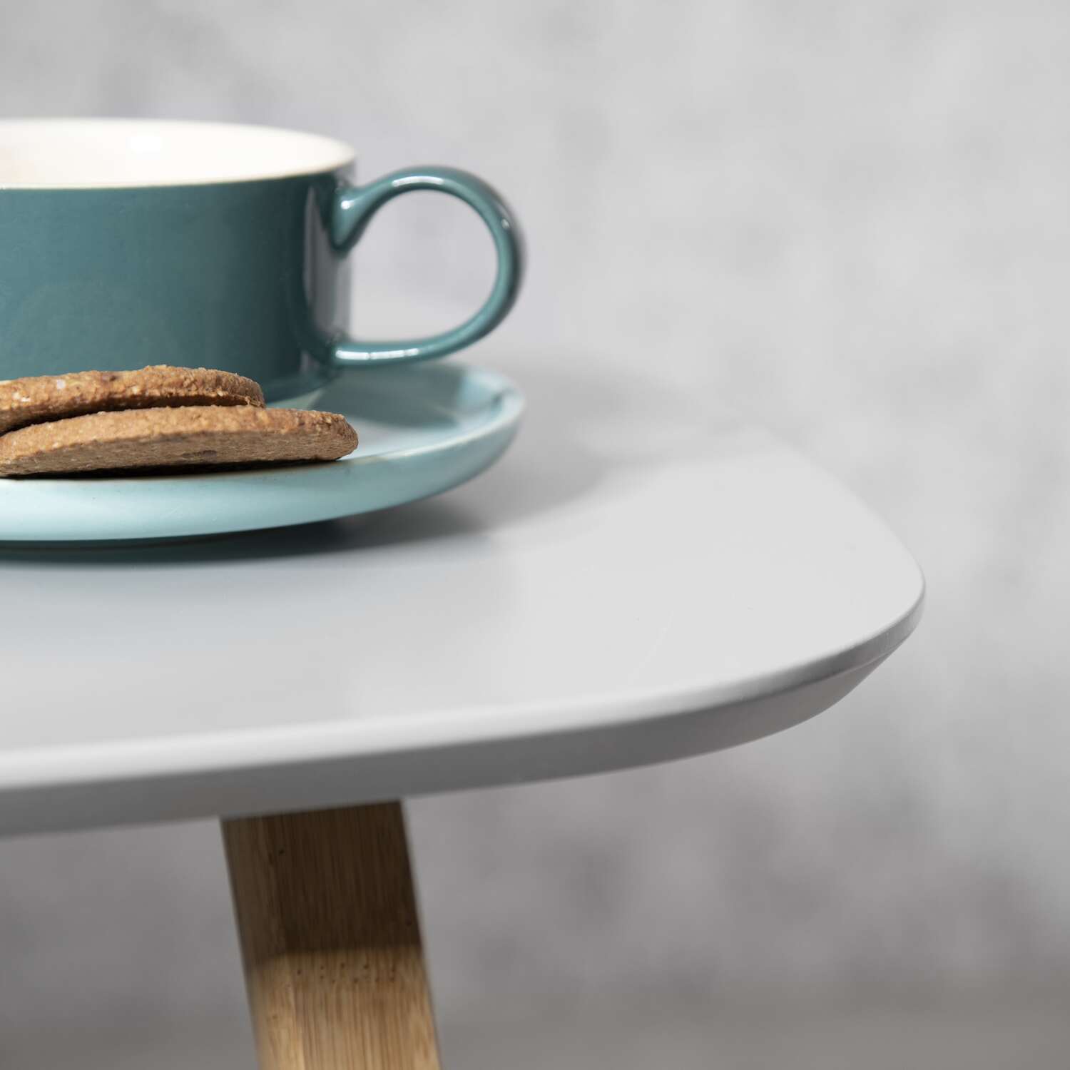 Malme Extra Large Side Table in Chalk Grey