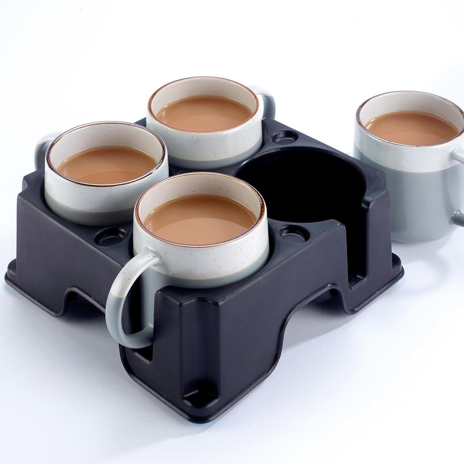 Image of Muggi Mug Carrier Drinks Holder Serving&hellip;