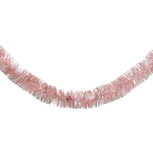 Blush Pink Christmas Tinsel Garland 2.7M Pink Christmas Tree Tinsel