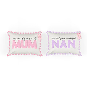 Mother's Day Cushion Throw Pillow with Removable Cover Gifts for Mum