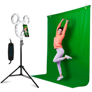 Disney Mickey Mouse Ring Light Studio Vlogging Accessory Kit