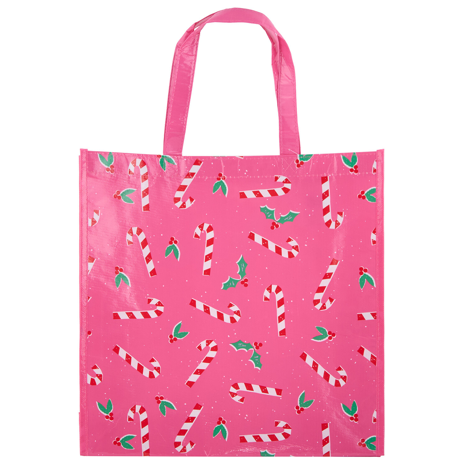 Assorted Candy Cane Shopper Bag