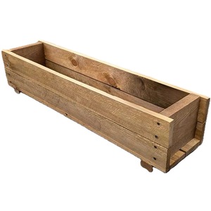 Pine Wooden Planter Flower Trough