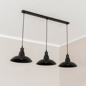 Civic Dome 3 Drop Bar Ceiling Pendant Light