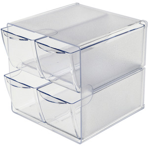 Clear / 4181cm3 / 4 Cube Desktop Storage shot 7948117