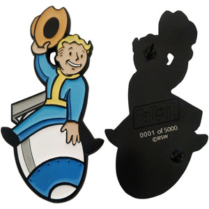 Fallout Limited Edition Vault Boy Pin Badge