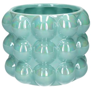 Ceramic Bubble Indoor Pearl Finish Plant Pot