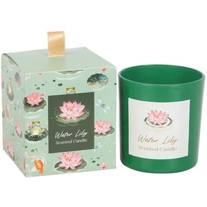 Water Lily Jar Candle